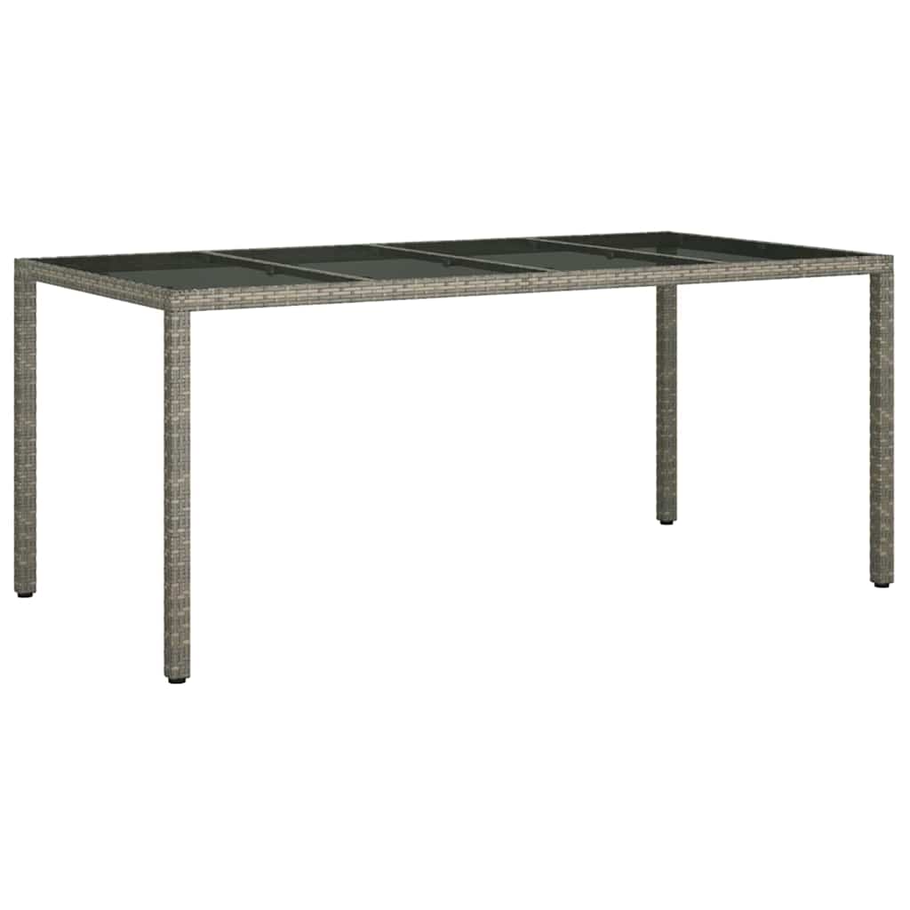 Have Spisebord Grå 190 x 90 x 75 cm Poly rattan