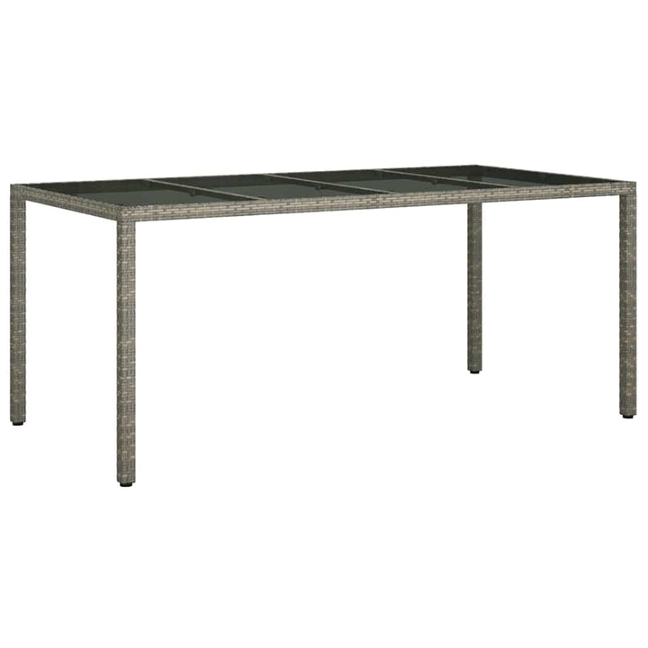 Have Spisebord Grå 190 x 90 x 75 cm Poly rattan