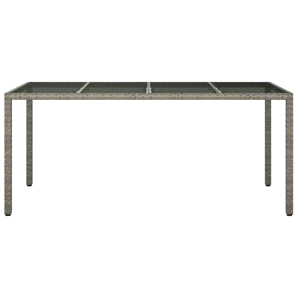 Have Spisebord Grå 190 x 90 x 75 cm Poly rattan