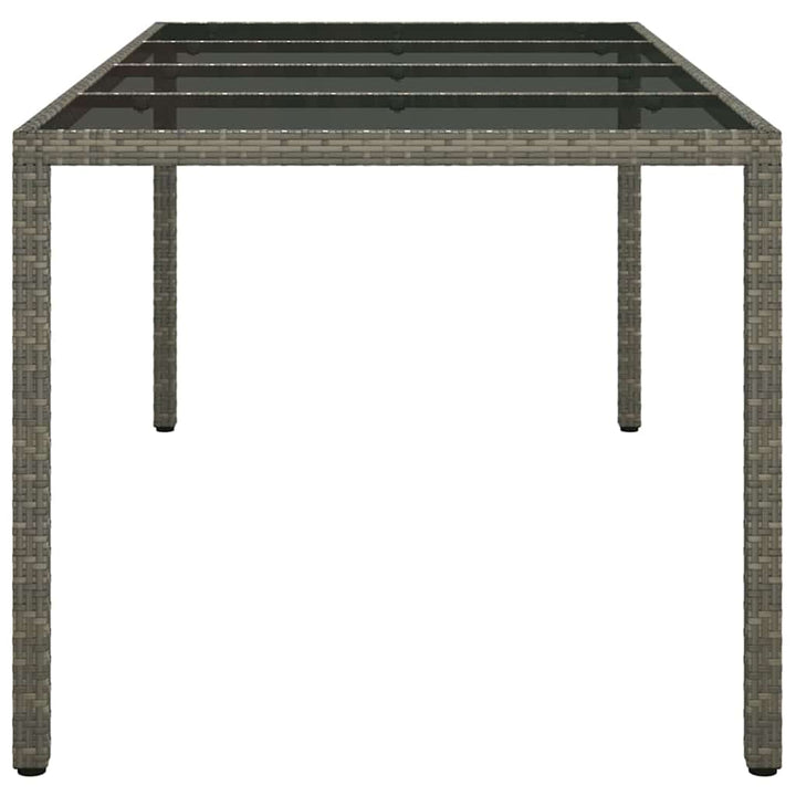Have Spisebord Grå 190 x 90 x 75 cm Poly rattan