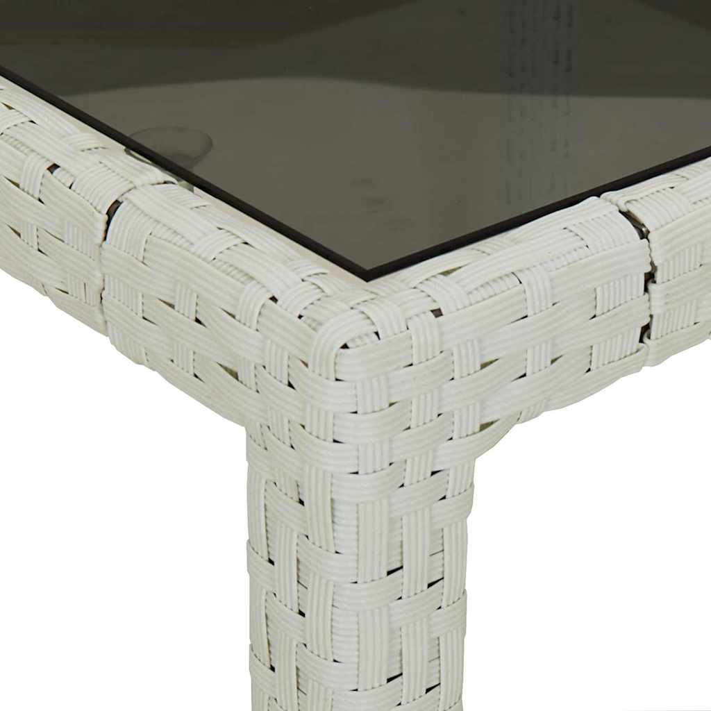 Have Spisebord Hvid 190 x 90 x 75 cm Poly rattan