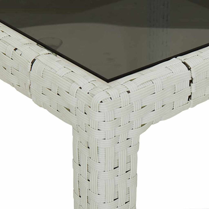 Have Spisebord Hvid 190 x 90 x 75 cm Poly rattan