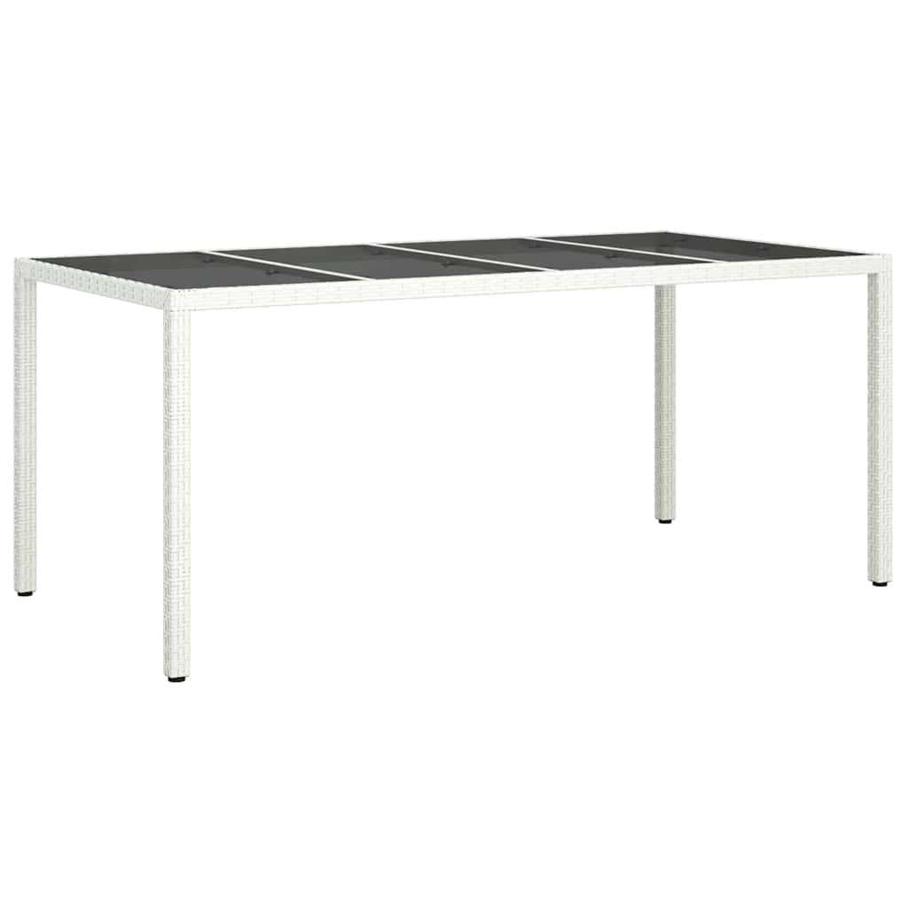 Have Spisebord Hvid 190 x 90 x 75 cm Poly rattan