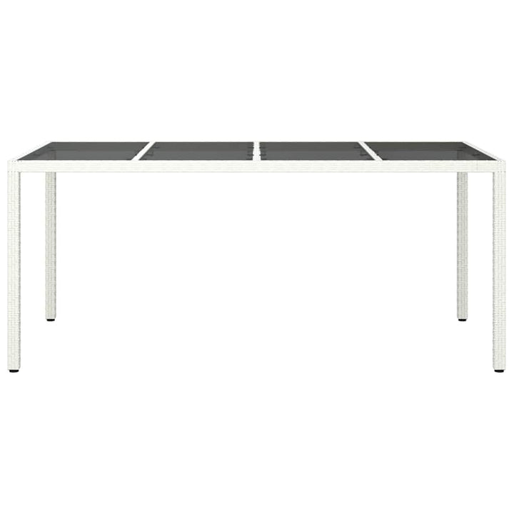 Have Spisebord Hvid 190 x 90 x 75 cm Poly rattan