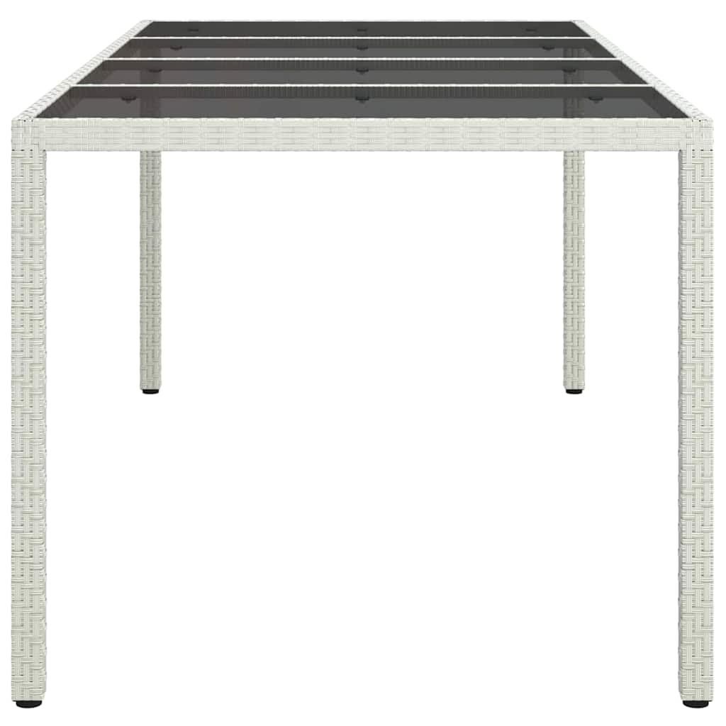 Have Spisebord Hvid 190 x 90 x 75 cm Poly rattan