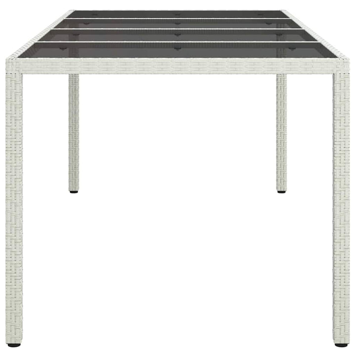 Have Spisebord Hvid 190 x 90 x 75 cm Poly rattan