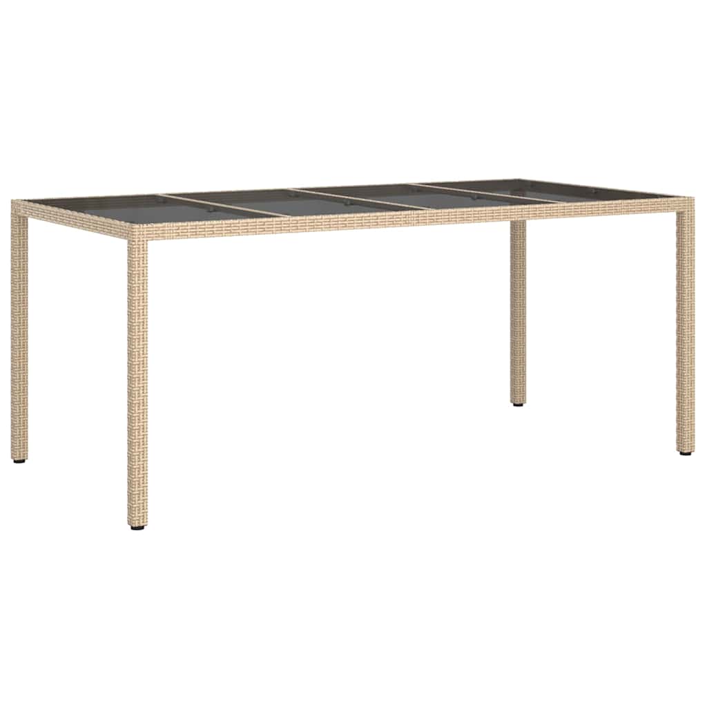 Have Spisebord Beige 190 x 90 x 75 cm Poly rattan