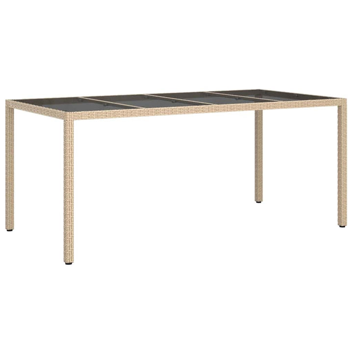 Have Spisebord Beige 190 x 90 x 75 cm Poly rattan