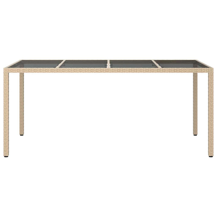 Have Spisebord Beige 190 x 90 x 75 cm Poly rattan