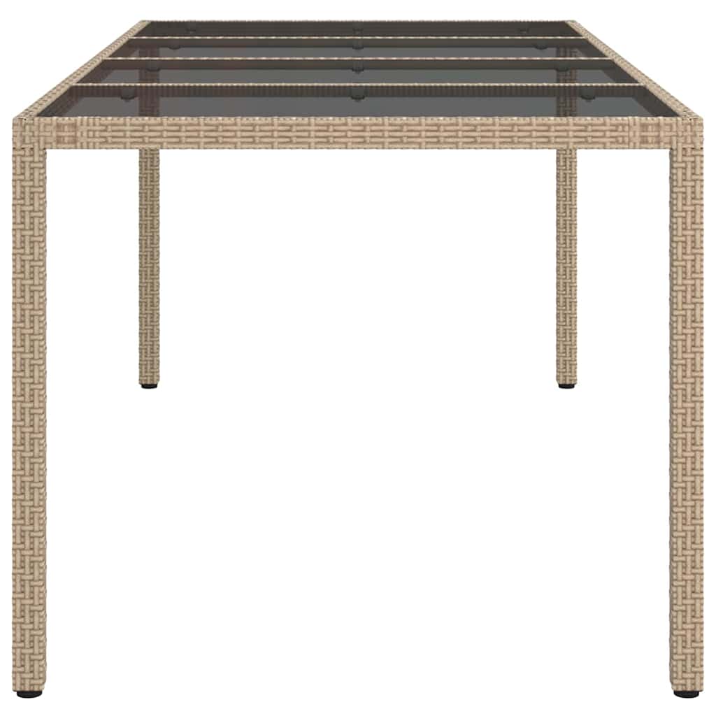Have Spisebord Beige 190 x 90 x 75 cm Poly rattan