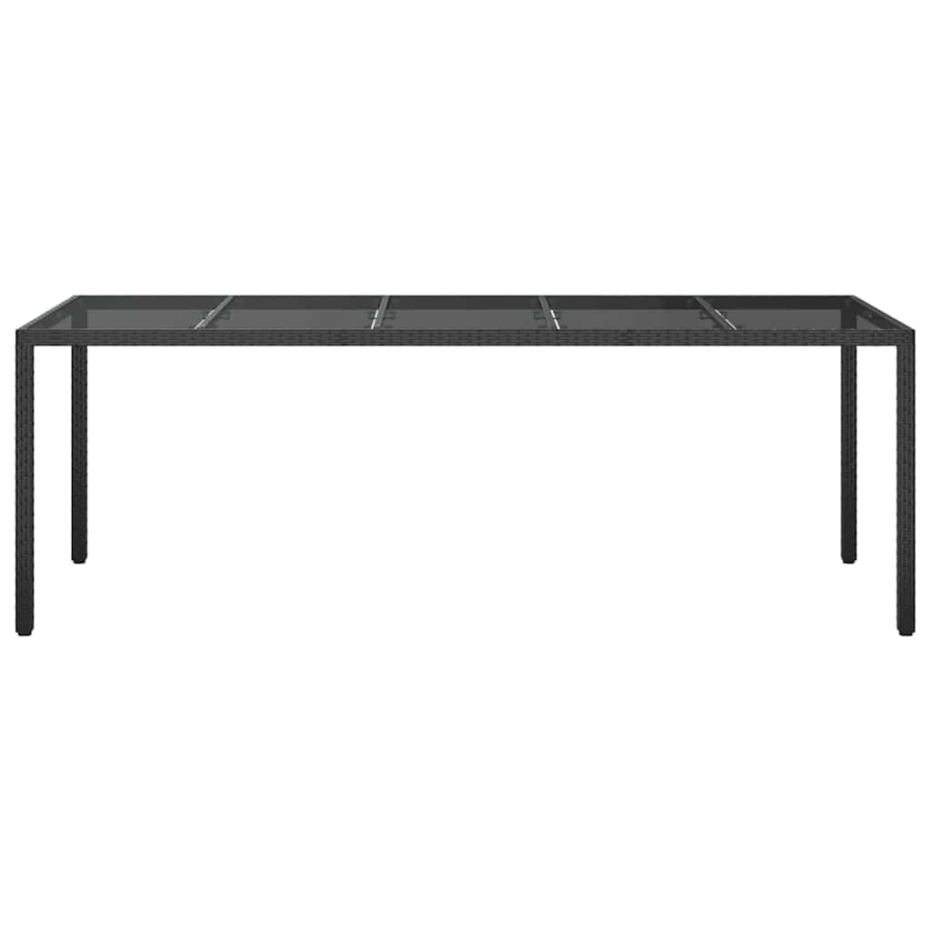 Have Spisebord Ren sort 250 x 100 x 75 cm Poly rattan