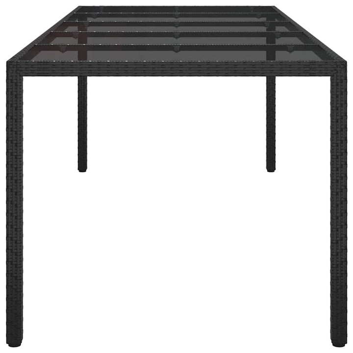 Have Spisebord Ren sort 250 x 100 x 75 cm Poly rattan