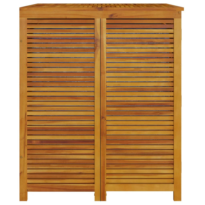 opbevaringsboks til haven 70x87x104 cm massivt akacietræ