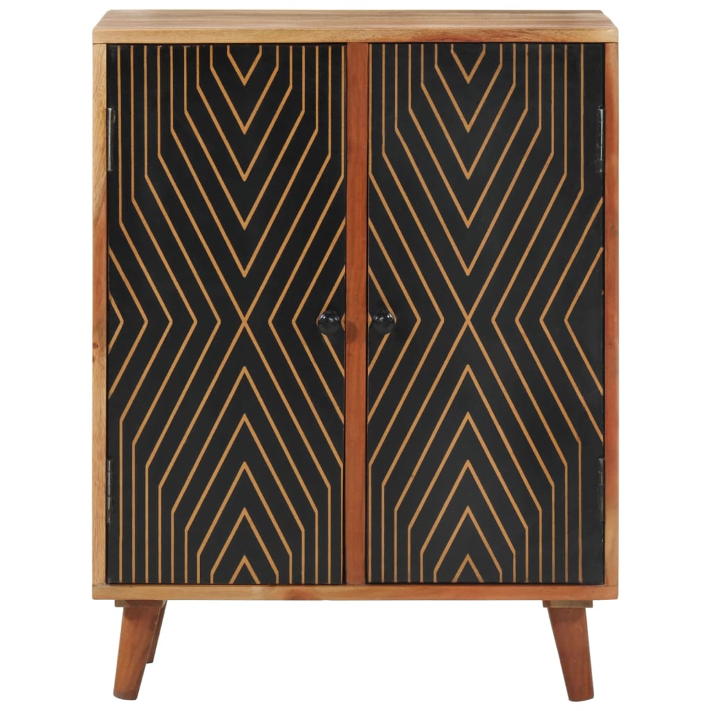 skab 60x35x74 cm massivt akacietræ