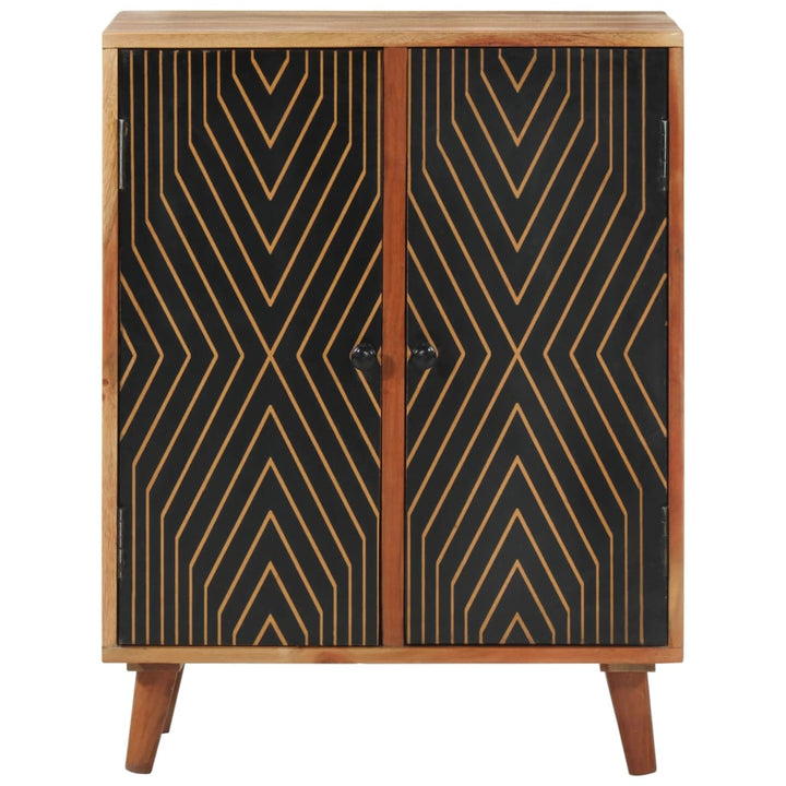 skab 60x35x74 cm massivt akacietræ