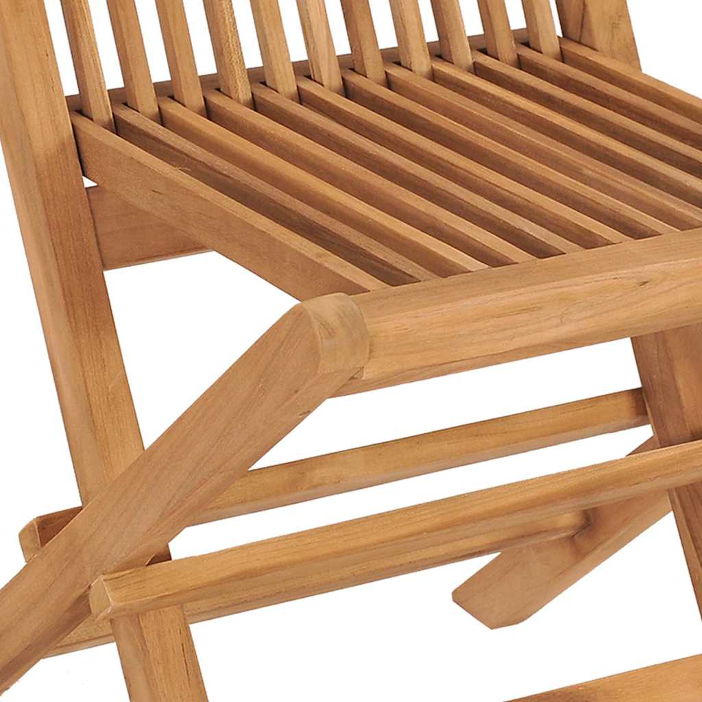Have Spisebordssæt 7 pcs Brun 140 x 80 x 75 cm Massivt teaktræ
