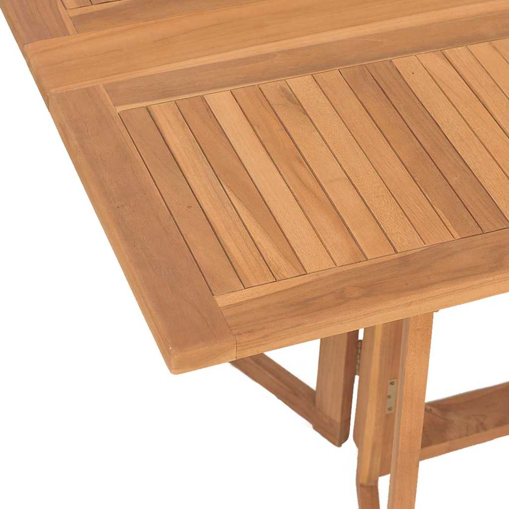 Have Spisebordssæt 7 pcs Brun 150 x 90 x 75 cm Massivt teaktræ