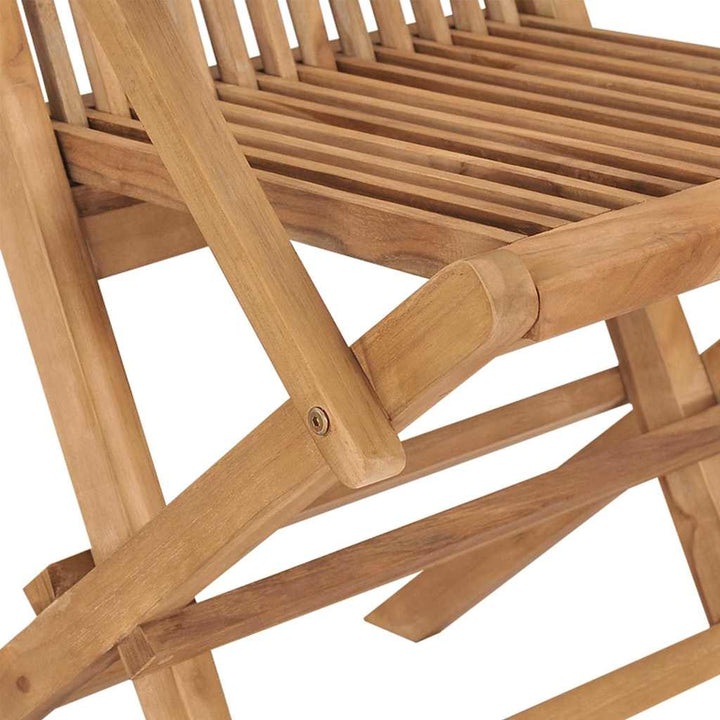 Have Spisebordssæt 7 pcs Brun 150 x 90 x 75 cm Massivt teaktræ