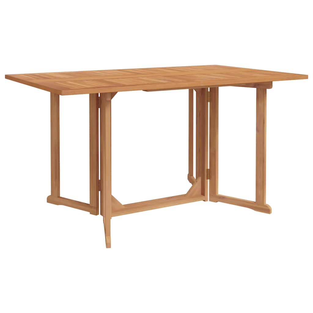 Have Spisebordssæt 7 pcs Brun 150 x 90 x 75 cm Massivt teaktræ