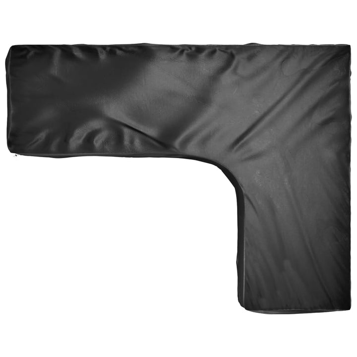 L-formede havemøbelovertræk 2 stk. 260x210x80 cm 16 øjer
