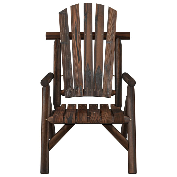 havestol 68x68x103 cm massivt grantræ