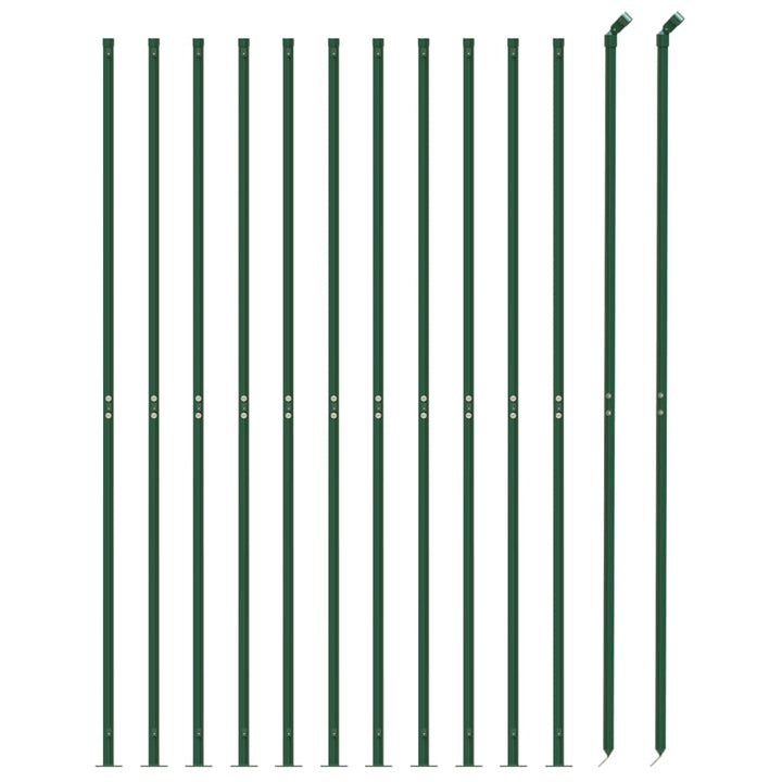 trådhegn med flange 2,2x25 m grøn