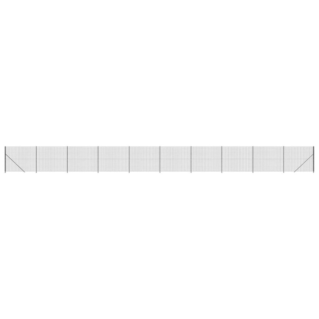 trådhegn med flange 2x25 m antracitgrå