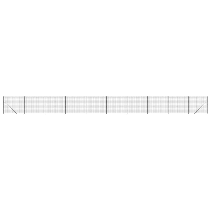 trådhegn med flange 2x25 m antracitgrå