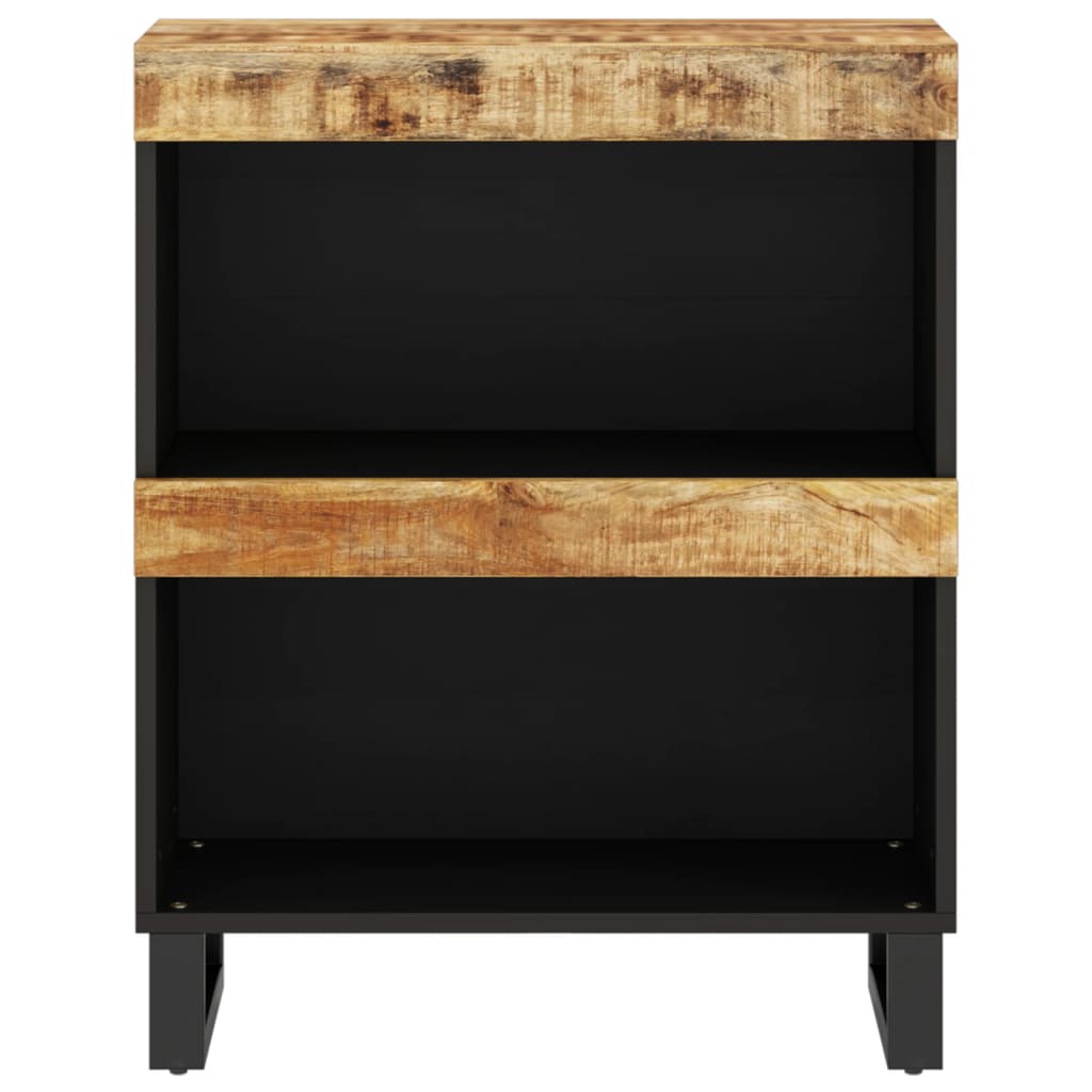 skab 60x33x75 cm massivt mangotræ