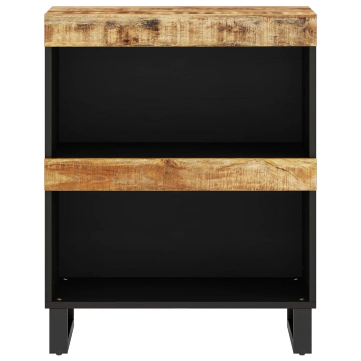 skab 60x33x75 cm massivt mangotræ