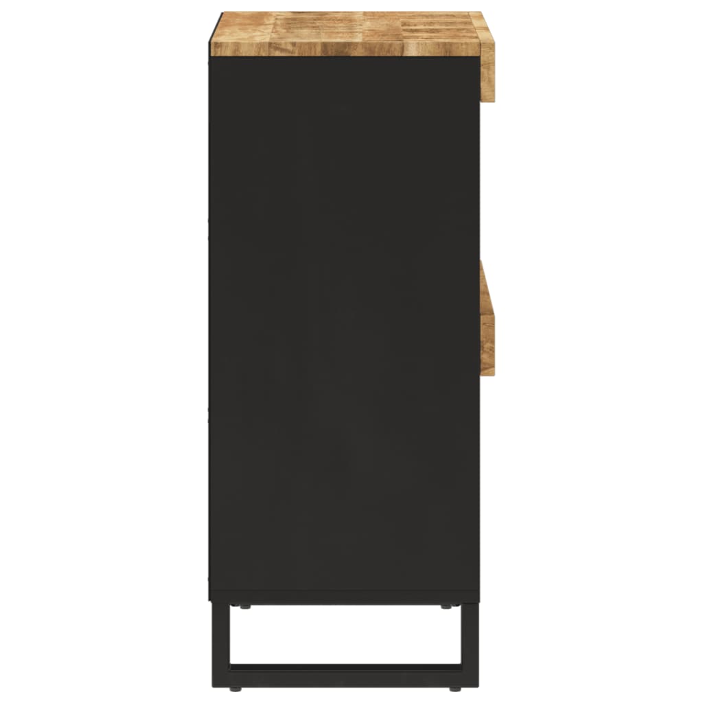 skab 60x33x75 cm massivt mangotræ
