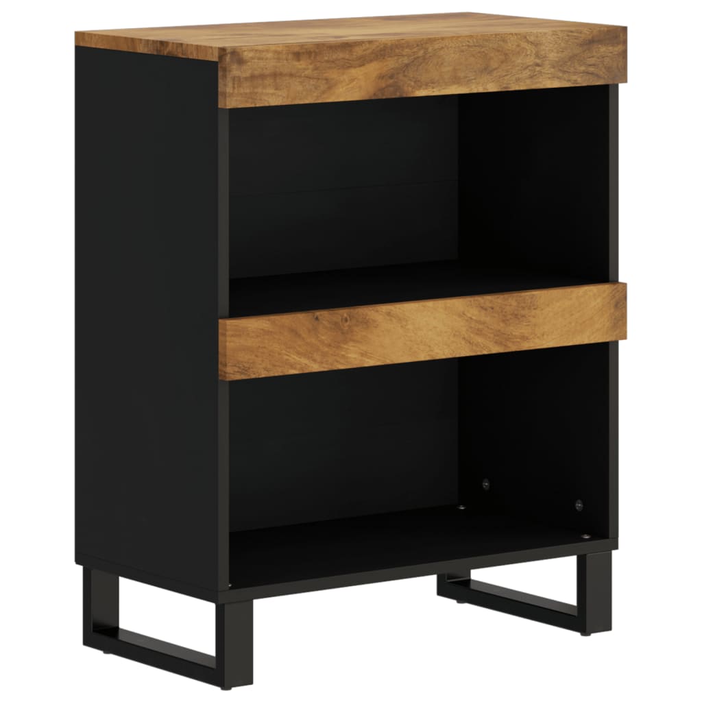 skab 60x33x75 cm massivt mangotræ