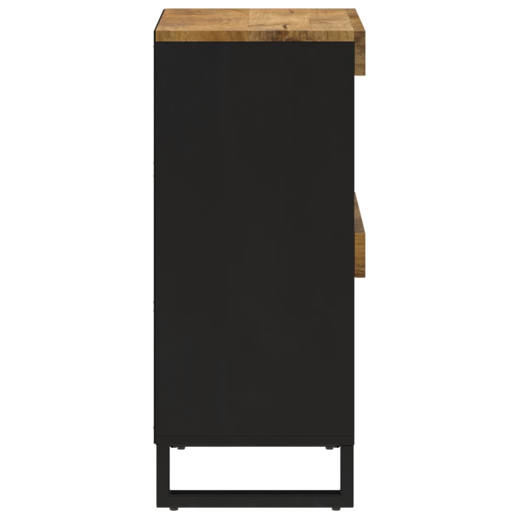 skab 60x33x75 cm massivt mangotræ