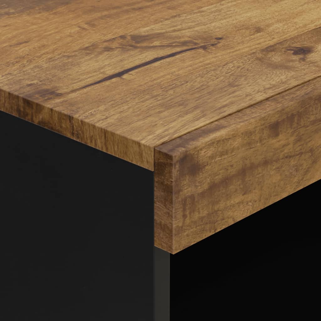 skab 60x33x75 cm massivt mangotræ