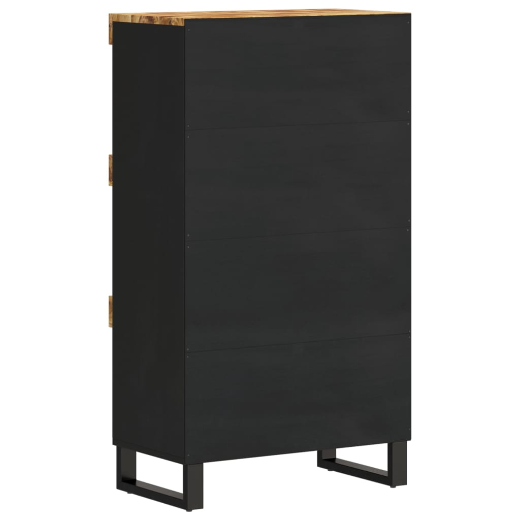 skab 60x33x107 cm massivt mangotræ