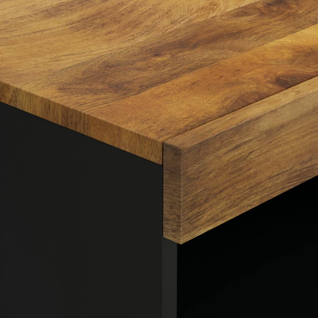 skab 60x33x107 cm massivt mangotræ