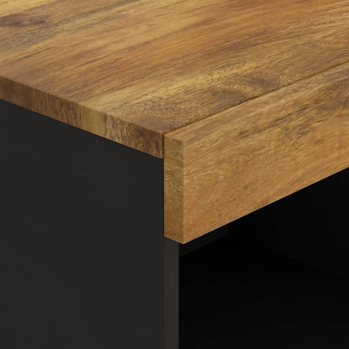 tv-bord 85x33x43,5 cm massivt mangotræ