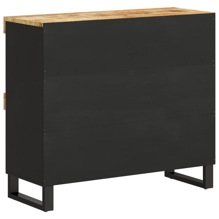 skab 85x33x75 cm massivt mangotræ