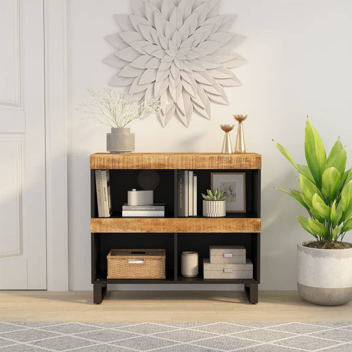 skab 85x33x75 cm massivt mangotræ
