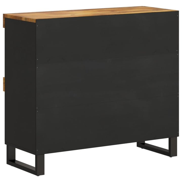 skab 85x33x75 cm massivt mangotræ