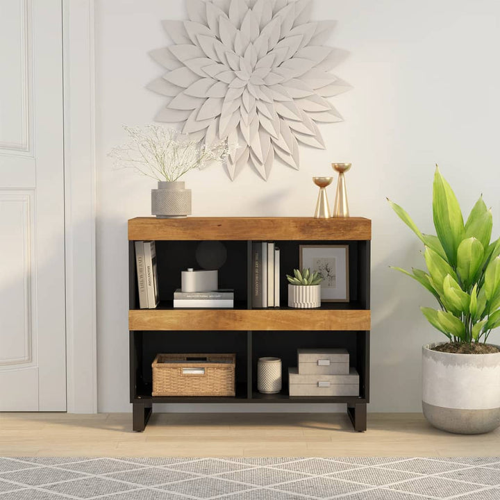 skab 85x33x75 cm massivt mangotræ