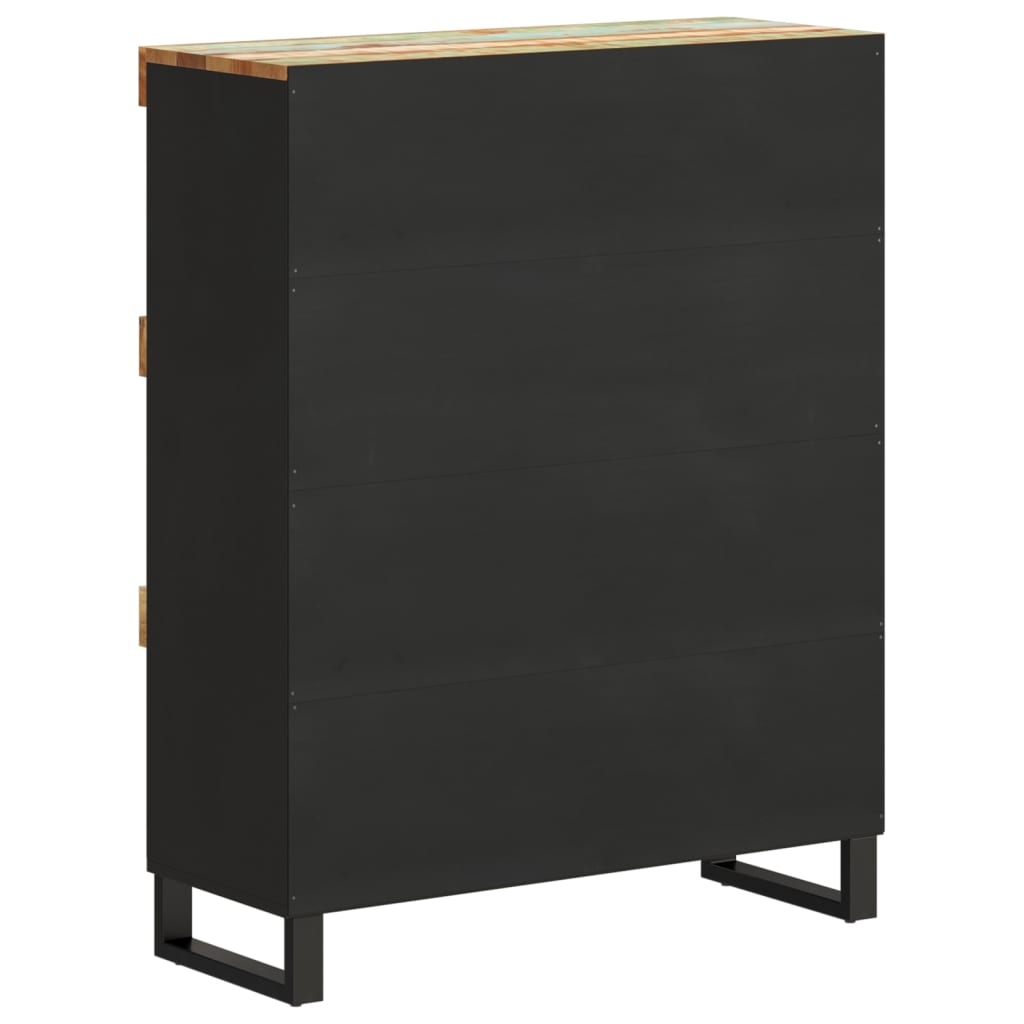 skab 85x33x107 cm massivt genbrugstræ
