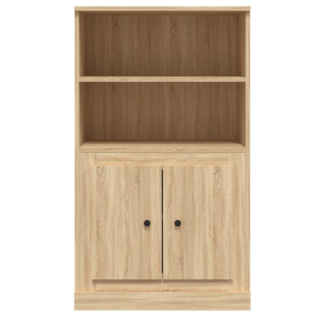 skænk 60x35,5x103,5 cm konstrueret træ sonoma-eg