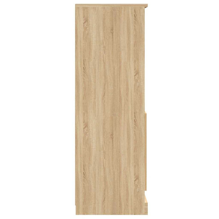 skænk 60x35,5x103,5 cm konstrueret træ sonoma-eg
