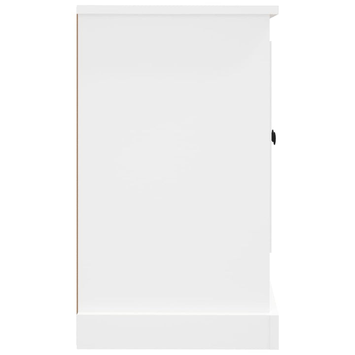 skænk 100x35,5x60 cm konstrueret træ hvid