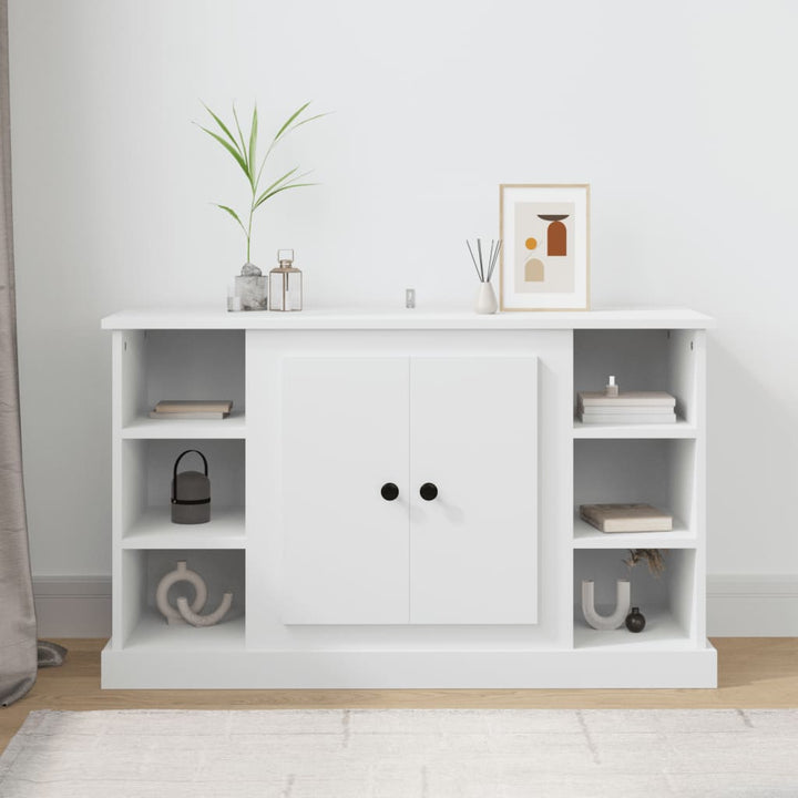 skænk 100x35,5x60 cm konstrueret træ hvid
