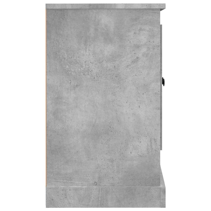 skænk 100x35,5x60 cm konstrueret træ betongrå