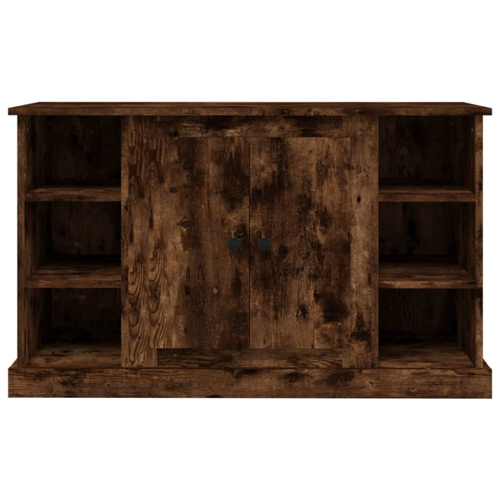 skænk 100x35,5x60 cm konstrueret træ røget egetræsfarve