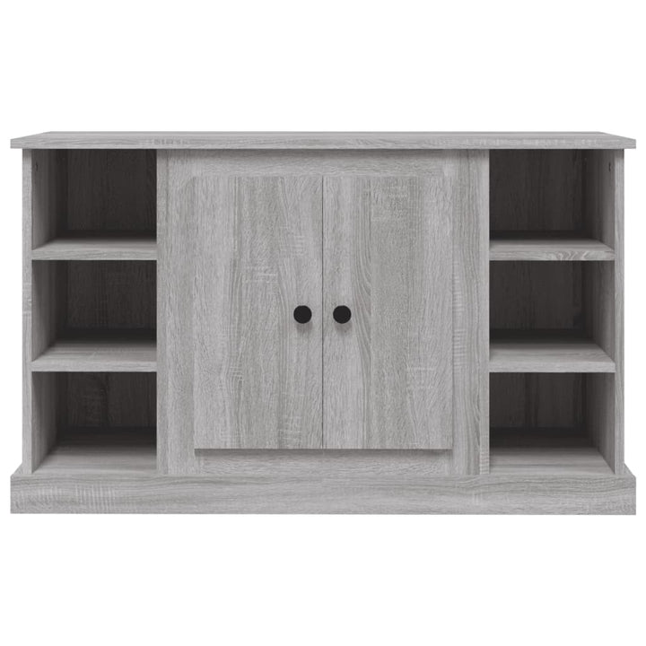 skænk 100x35,5x60 cm konstrueret træ grå sonoma-eg