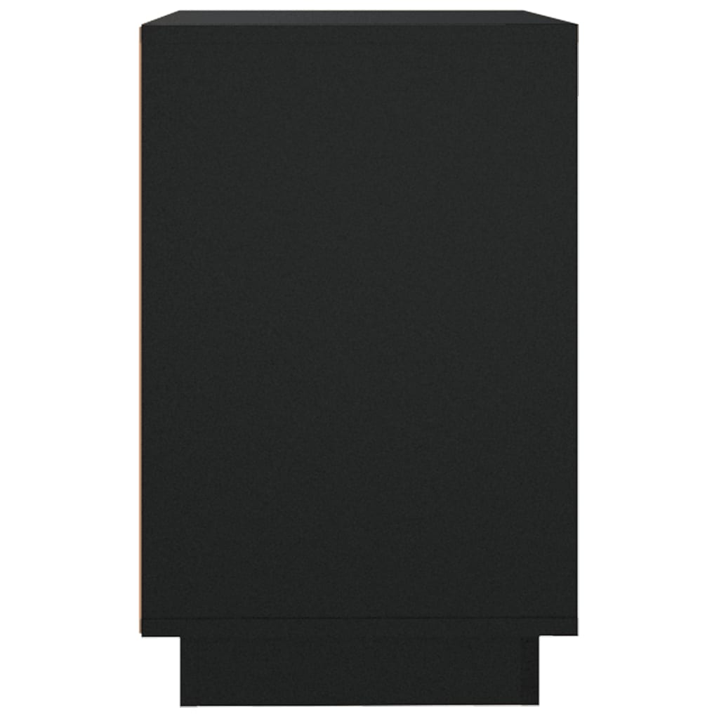 skænk 102x35x55 cm konstrueret træ sort